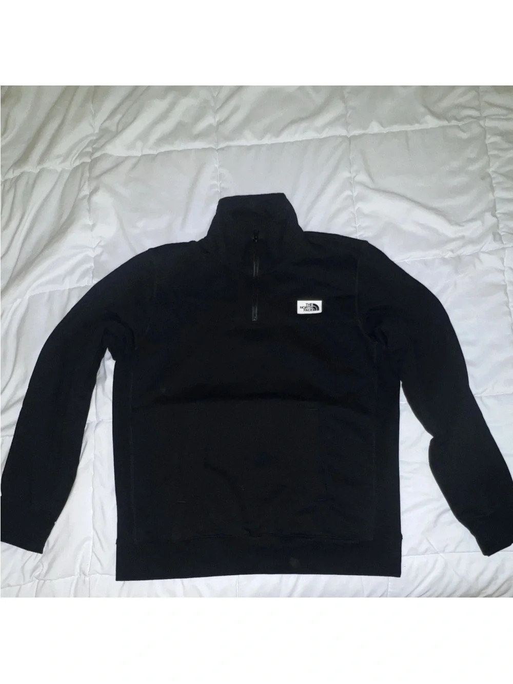 The North Face Men’s Black 1/4 Zip Pullover Sweatshirt Size L